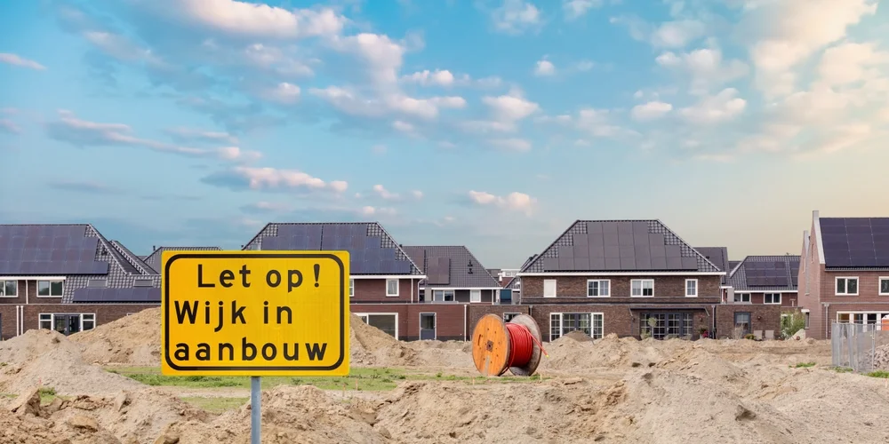 Glasvezelbehang voor nieuwbouw in Leiden is de beste keuze.